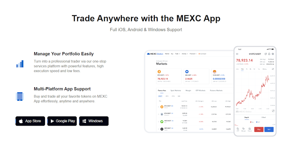 Mexc Mobile App